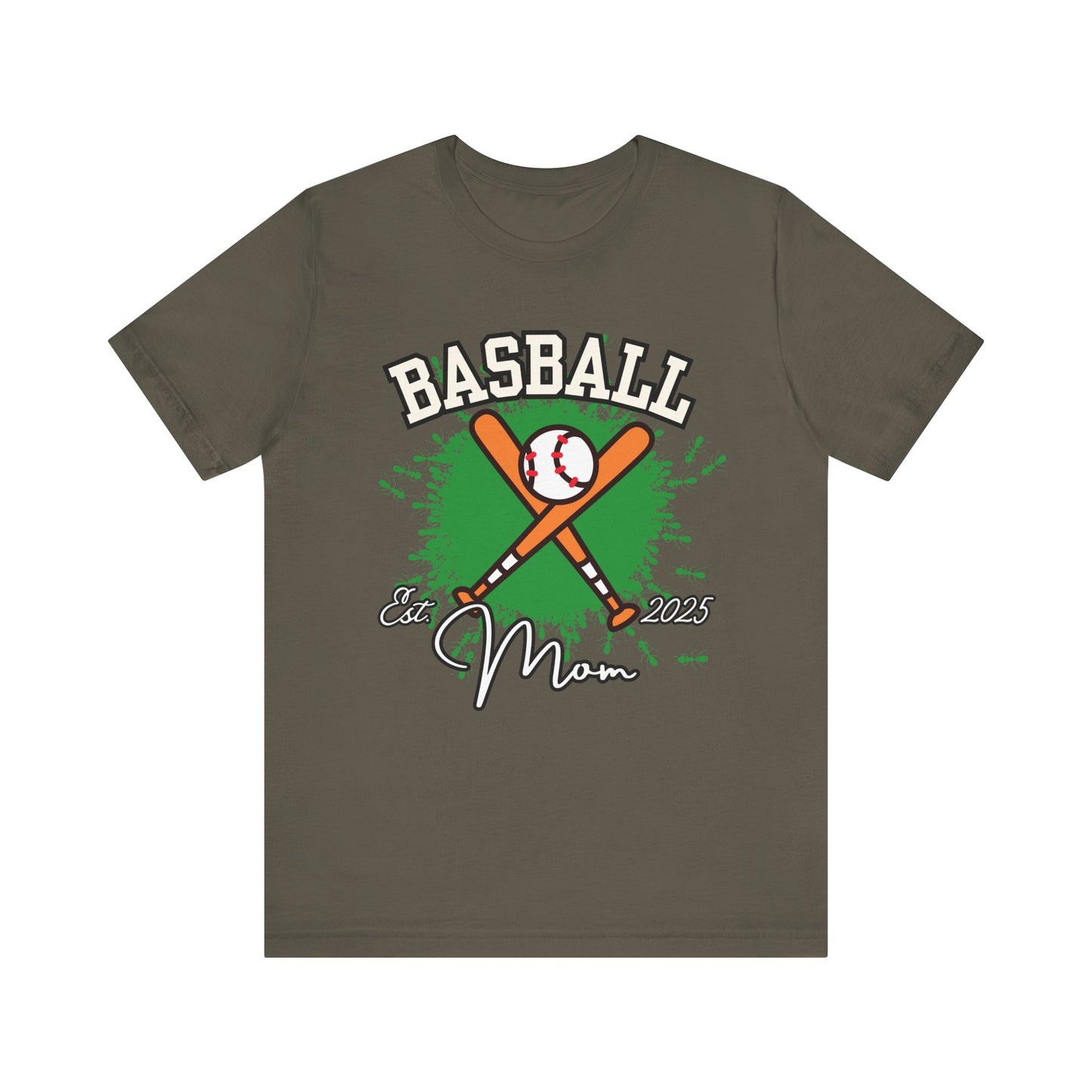 Baseball Mom Unisex Jersey Tee - Soft Cotton Shirt for Sports Enthusiasts, Great Gift for Mother's Day, Game Day Apparel, Team Spirit Wear