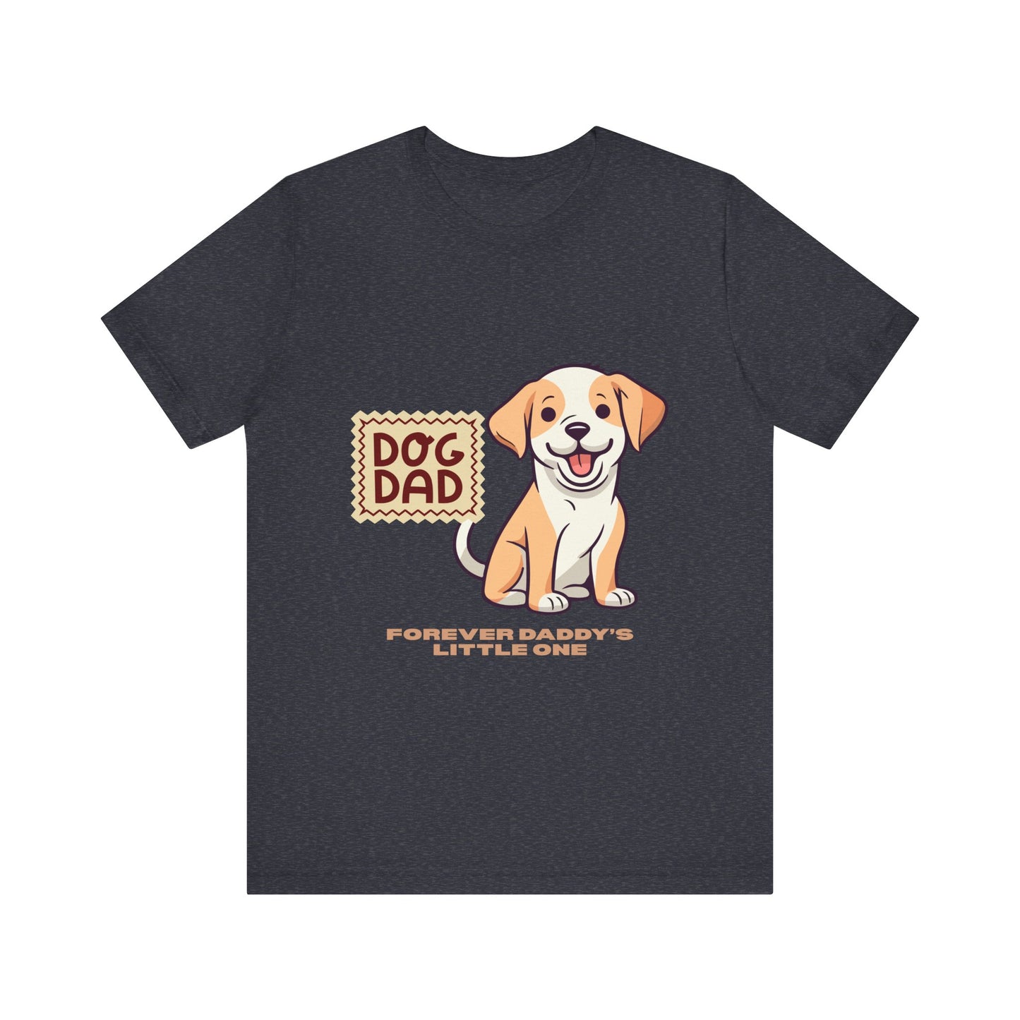 Dog Dad T-Shirt, Perfect Gift for Pet Lovers, Father's Day Apparel, Unisex Casual Tee, Dog Lover Shirt, Cute Dog Dad Design