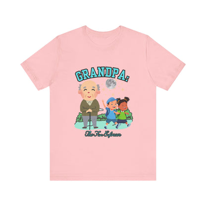 Grandpa's Fun Explorer Tee, Grandfather Gift, Family Reunion Shirt, Cute Kids T-Shirt, Dad Joke Apparel