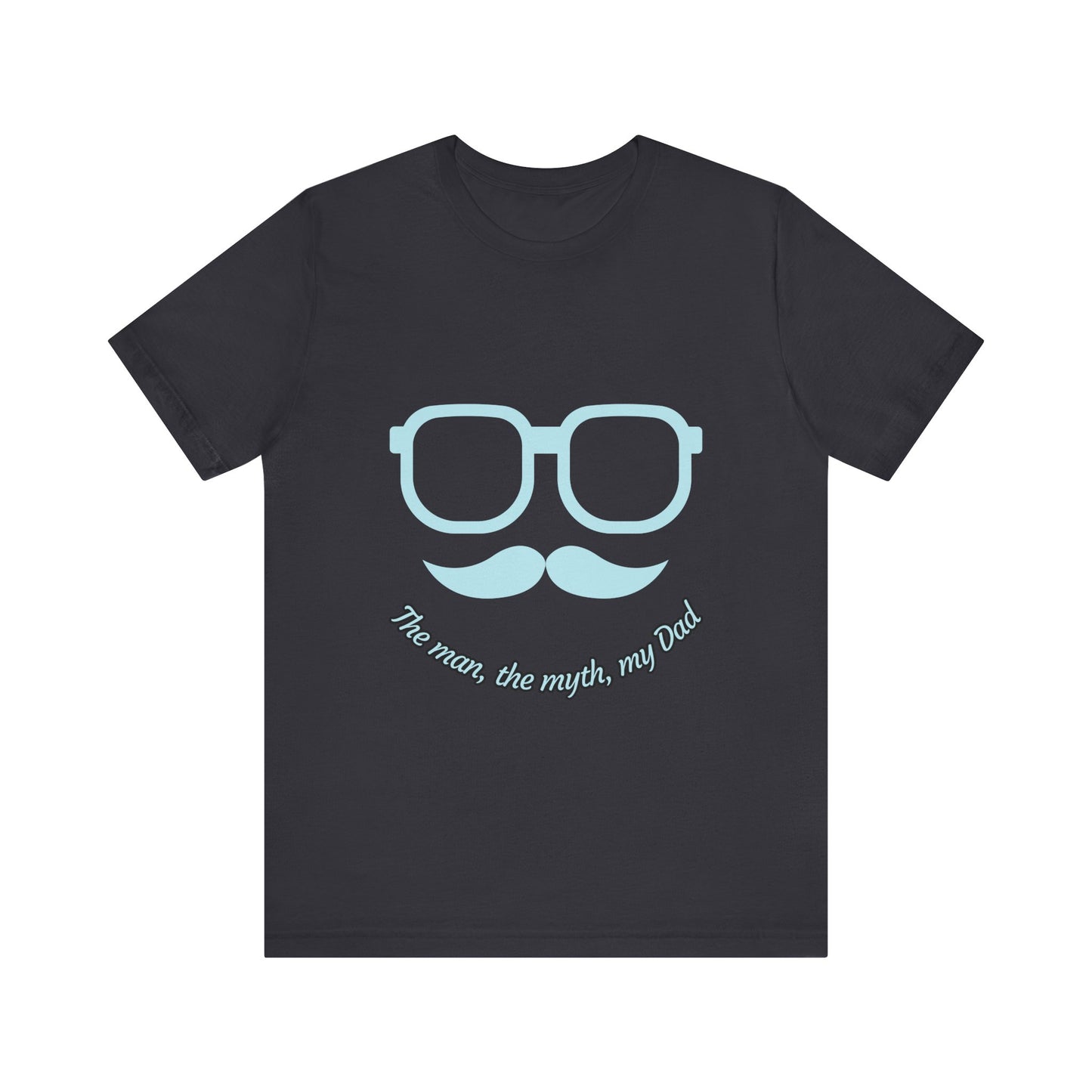 Dad Myth Short Sleeve Tee, Father's Day Gift, Unisex T-Shirt, Funny Dad Shirt, Casual Dad Apparel, Gift for Him