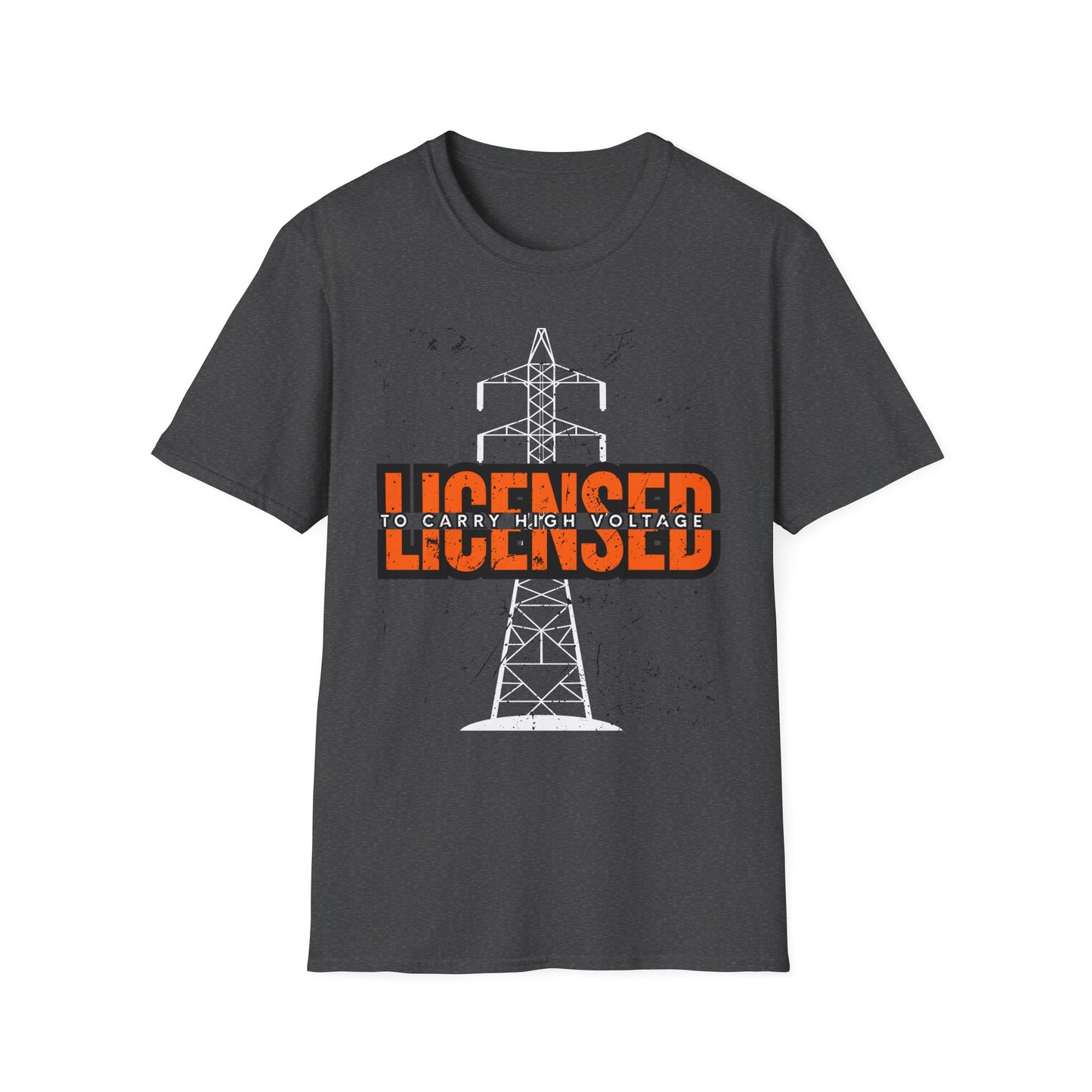 Licensed Electrician Vintage Style Unisex T-Shirt, Casual Wear, Graphic Tee for Everyday Use, Gift for Friends, Trendy Apparel