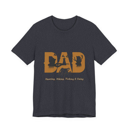 Dad Life Short Sleeve Tee - Celebrate Fatherhood, Gift for Dads, Casual Everyday Wear, Father's Day, Family Gatherings, Outdoor Adventures