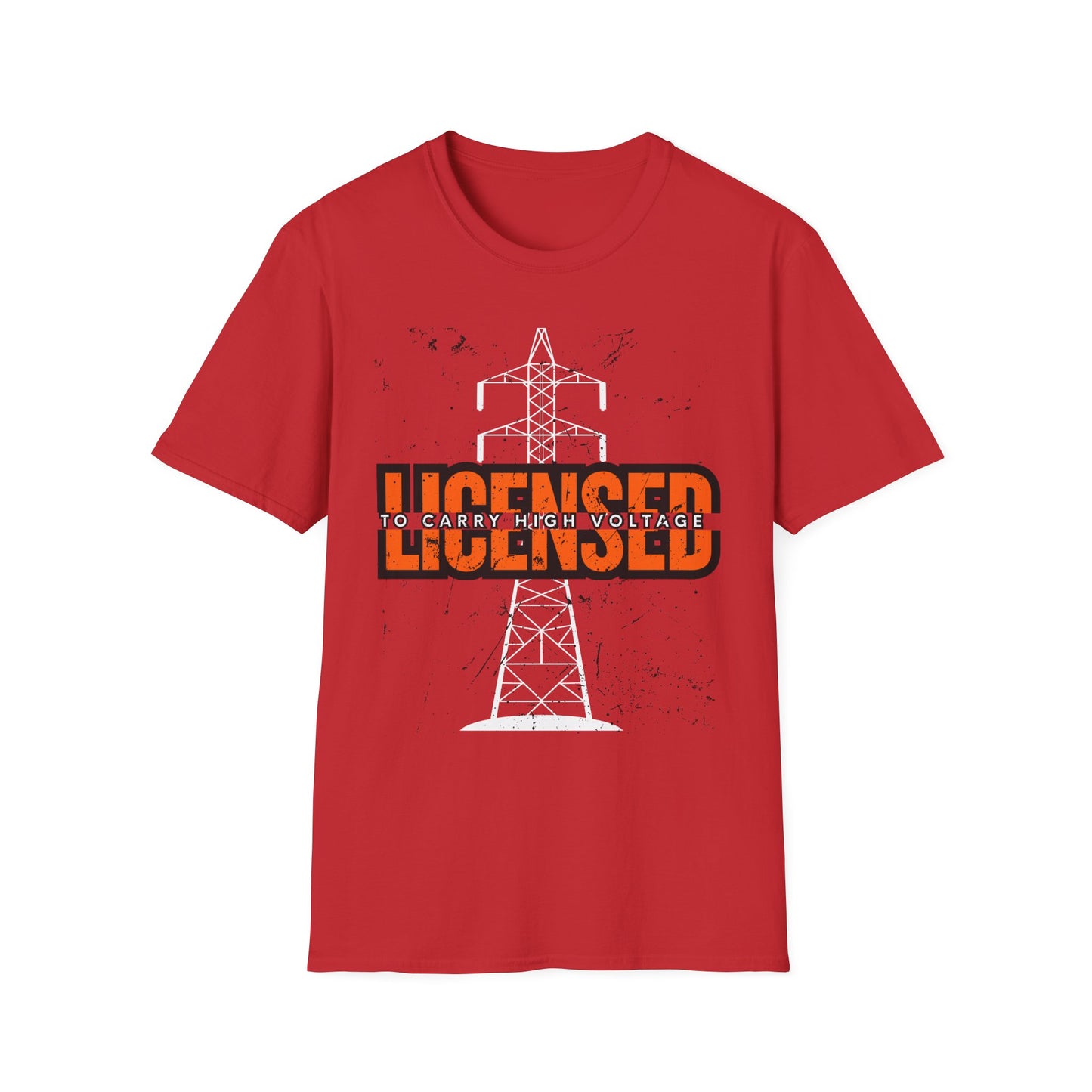 Licensed Electrician Vintage Style Unisex T-Shirt, Casual Wear, Graphic Tee for Everyday Use, Gift for Friends, Trendy Apparel