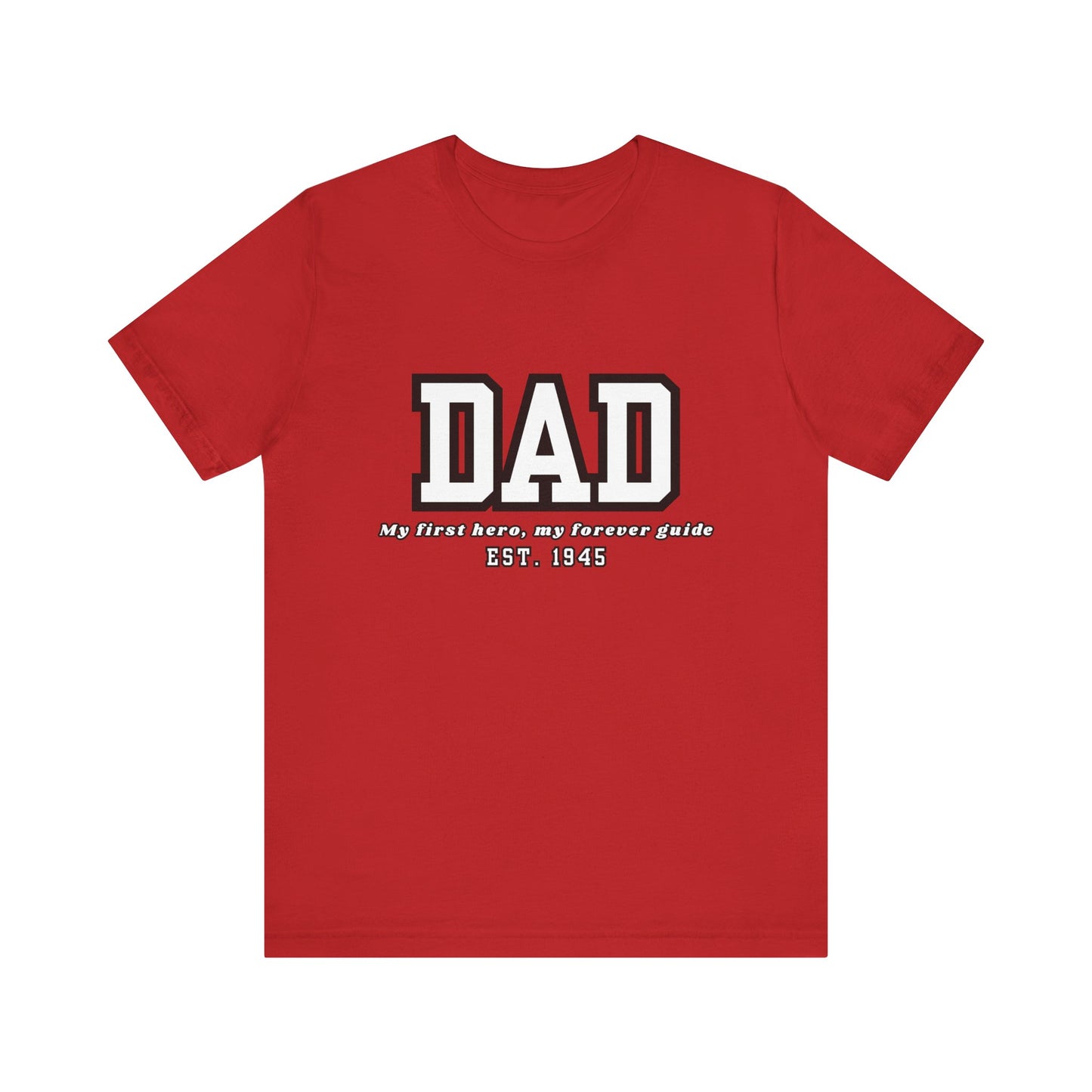 Dad Est. 1986 Unisex Tee - Gift for Father's Day, Birthday Tee, Casual Wear, Family T-Shirt, Dad's Day Out