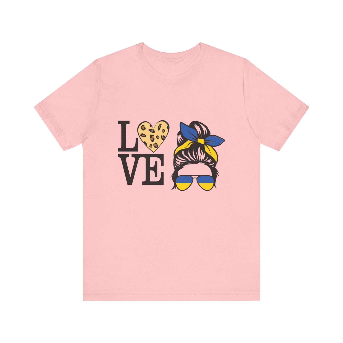 Stylish Love Graphic Tee, Casual Shirt, Gift for Her, Summer Fashion, Trendy Outfit, Valentine's Day, Birthday Gift