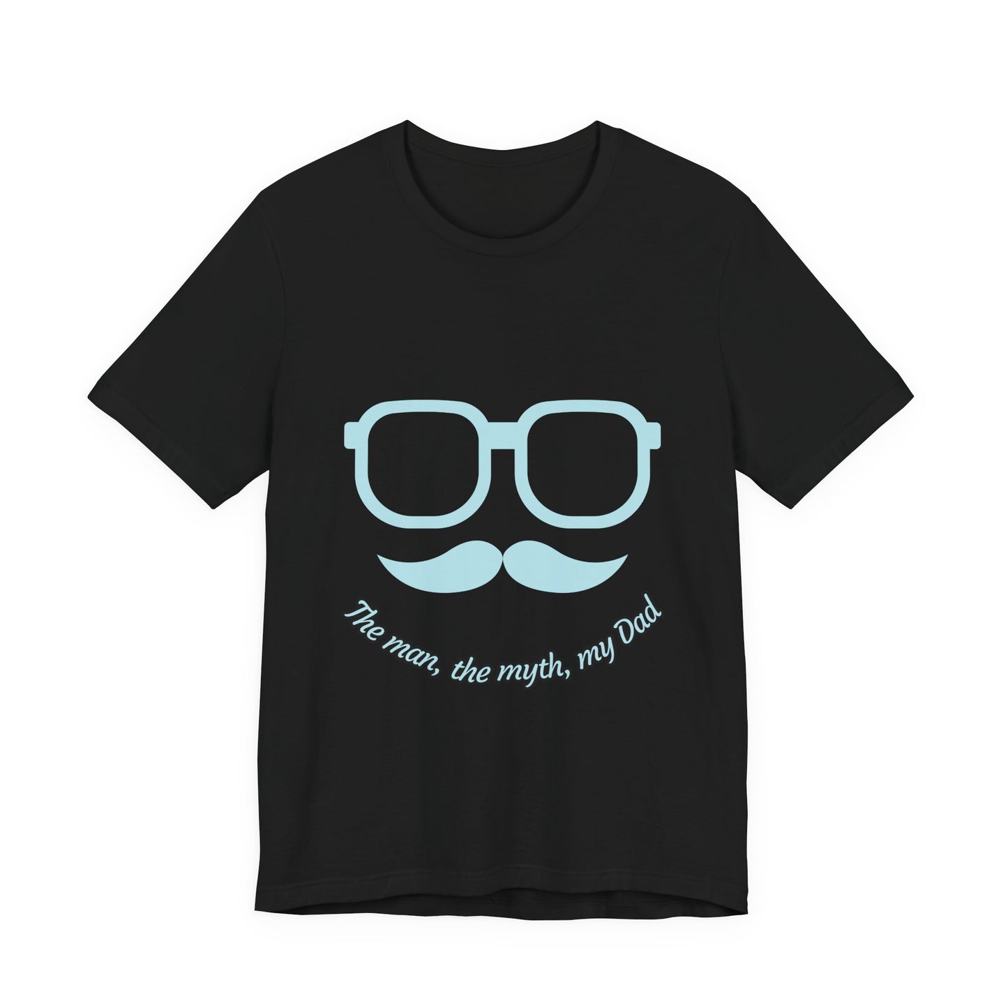 Dad Myth Short Sleeve Tee, Father's Day Gift, Unisex T-Shirt, Funny Dad Shirt, Casual Dad Apparel, Gift for Him