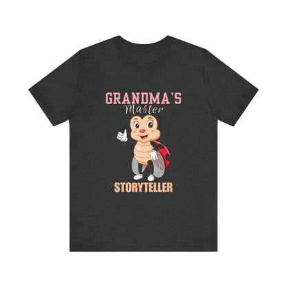 Grandma's Master Storyteller Tee, Unisex Tee, Gift for Grandma, Storyteller Shirt, Children's Storytime Tee, Family Bonding Shirt