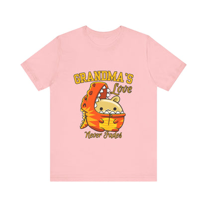 Grandma's Love Unisex Tee, Cute Family T-Shirt, Gifts for Grandma, Birthday Shirt, Summer Casual Wear, Cute Graphic Tee