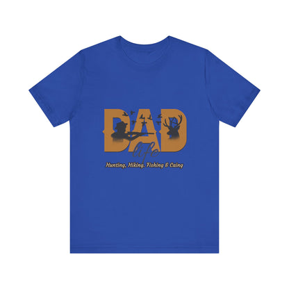 Dad Life Short Sleeve Tee - Celebrate Fatherhood, Gift for Dads, Casual Everyday Wear, Father's Day, Family Gatherings, Outdoor Adventures