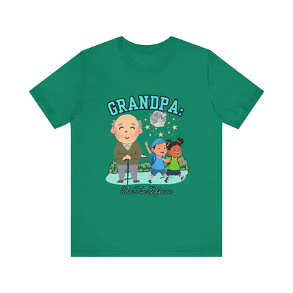 Grandpa's Fun Explorer Tee, Grandfather Gift, Family Reunion Shirt, Cute Kids T-Shirt, Dad Joke Apparel