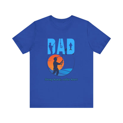 Fishing Dad Tee - Strong Hands, Soft Heart | Great Gift for Father's Day, Casual Wear, Outdoor Adventures, Dad's Birthday, Summer [...]