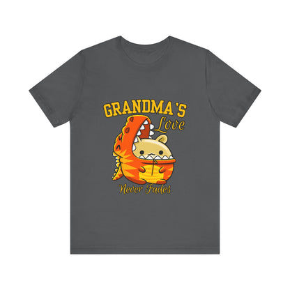 Grandma's Love Unisex Tee, Cute Family T-Shirt, Gifts for Grandma, Birthday Shirt, Summer Casual Wear, Cute Graphic Tee