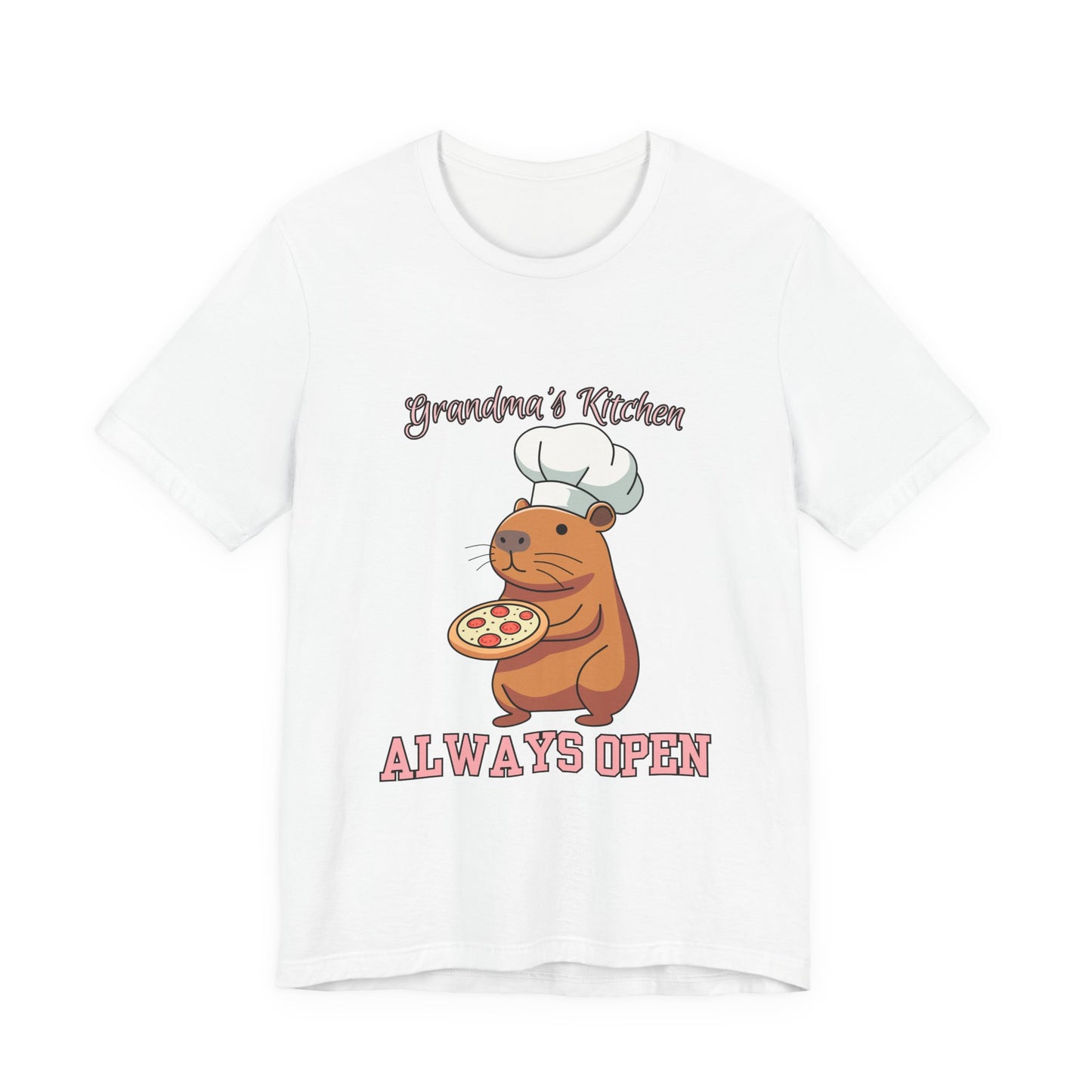 Grandma's Kitchen Unisex Tee | Cute Chef Shirt | Ideal Gift for Food Lovers, Family Gatherings, Birthdays, Home Cooks, Casual Wear