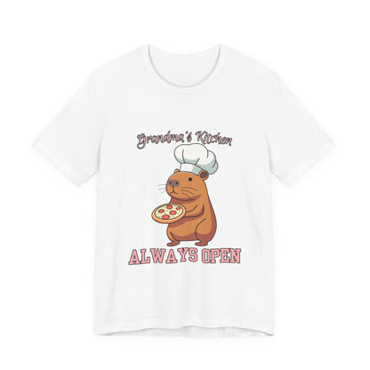Grandma's Kitchen Unisex Tee | Cute Chef Shirt | Ideal Gift for Food Lovers, Family Gatherings, Birthdays, Home Cooks, Casual Wear