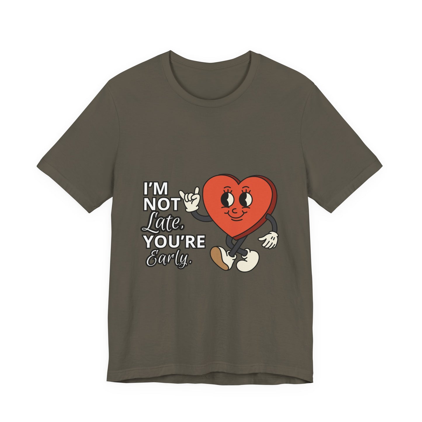 I'm Not Like You're Sorry Tee, Unisex Graphic T-Shirt, Fun Heart Design, Casual Gift, Cute Everyday Wear, Valentine's Day Top