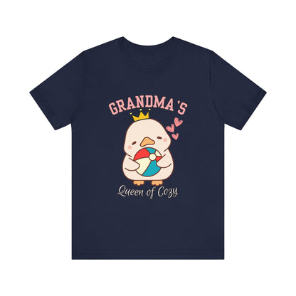Grandma's Queen of Corgis Tee, Cute Pet Lovers Shirt, Gift for Dog Moms, Unique Grandma Gift, Casual T-Shirt, Fun Animal Tee
