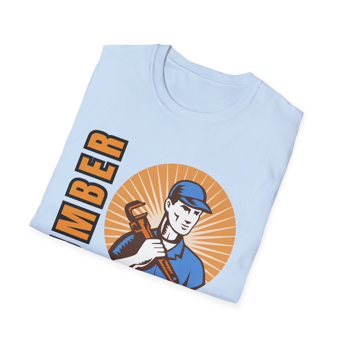 Plumber Humor T-Shirt, Funny Plumbing Tee, YouTube Joke Shirt, Gift for Handyman, Birthday Present, Quirky Work Apparel