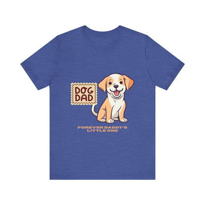 Dog Dad T-Shirt, Perfect Gift for Pet Lovers, Father's Day Apparel, Unisex Casual Tee, Dog Lover Shirt, Cute Dog Dad Design