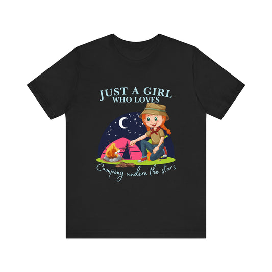 Camping Lover's Tee | Perfect for Outdoor Adventures, Gift for Nature Enthusiasts, Summer Camp, Hiking, Outdoor Activities
