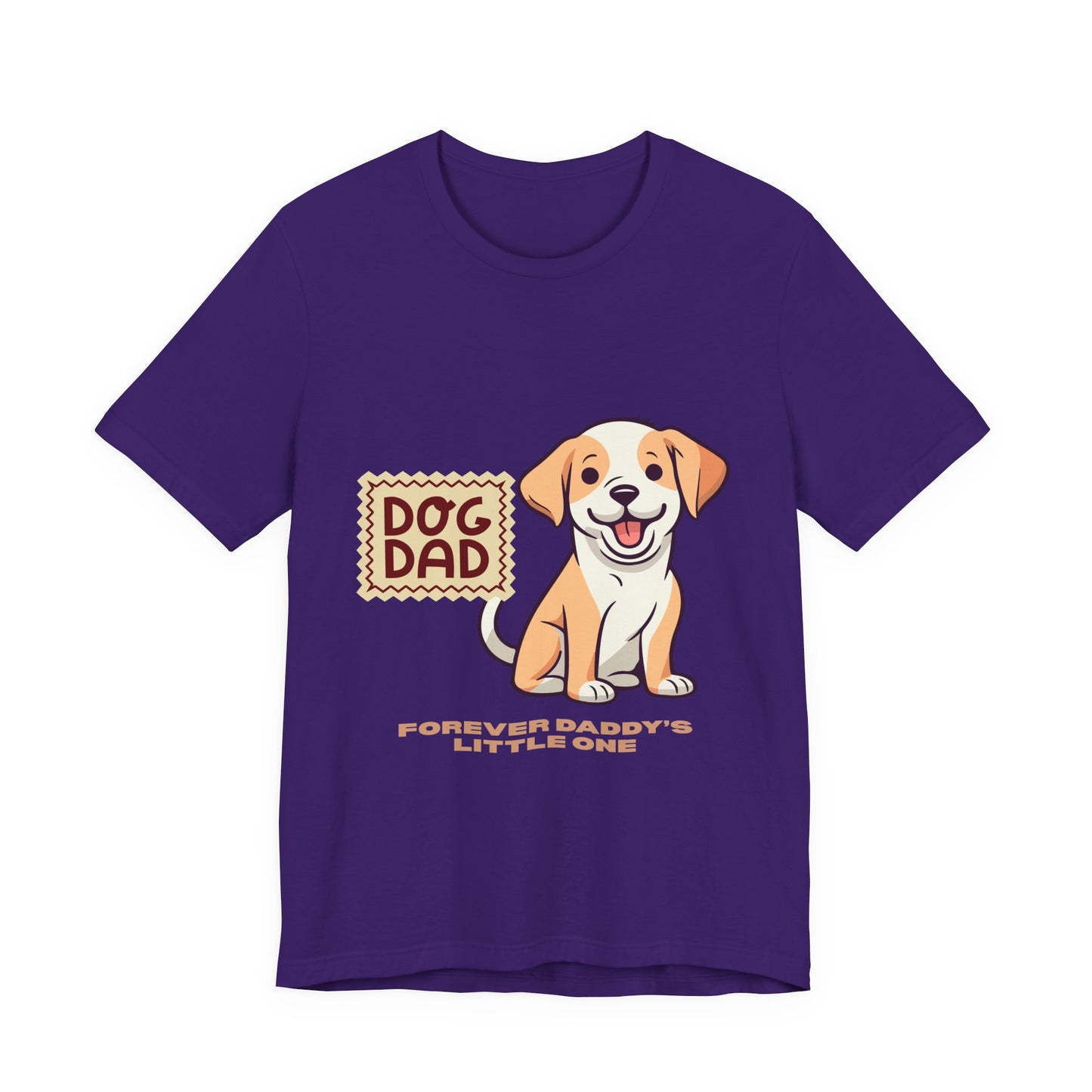 Dog Dad T-Shirt, Perfect Gift for Pet Lovers, Father's Day Apparel, Unisex Casual Tee, Dog Lover Shirt, Cute Dog Dad Design