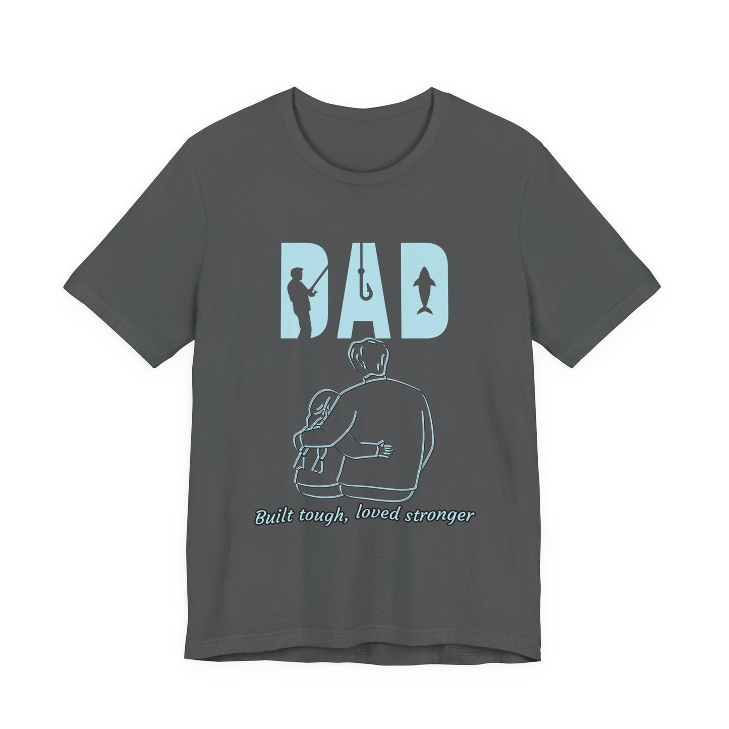 Dad's Love Unisex Tee, Perfect Gift for Father's Day, Birthday, Casualwear, Family Time, Outdoor Adventure
