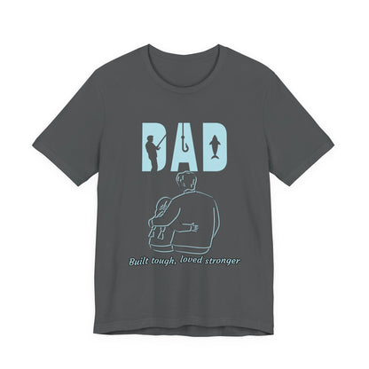 Dad's Love Unisex Tee, Perfect Gift for Father's Day, Birthday, Casualwear, Family Time, Outdoor Adventure