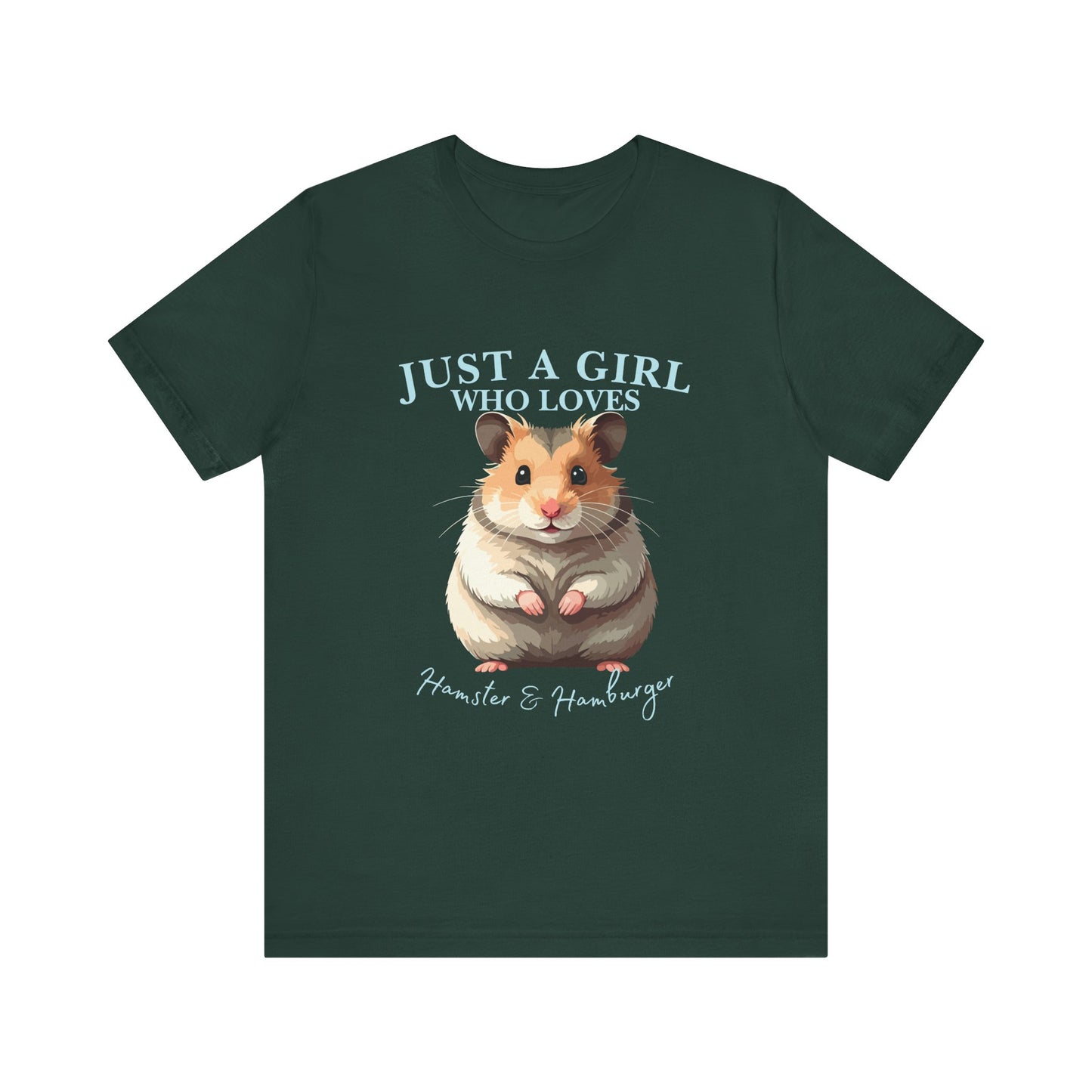 Cute Hamster Lover Tee, Unisex Jersey Short Sleeve Tee, Gifts for Animal Lovers, Pet Owner T-Shirt, Birthday Gift, Hamster Apparel