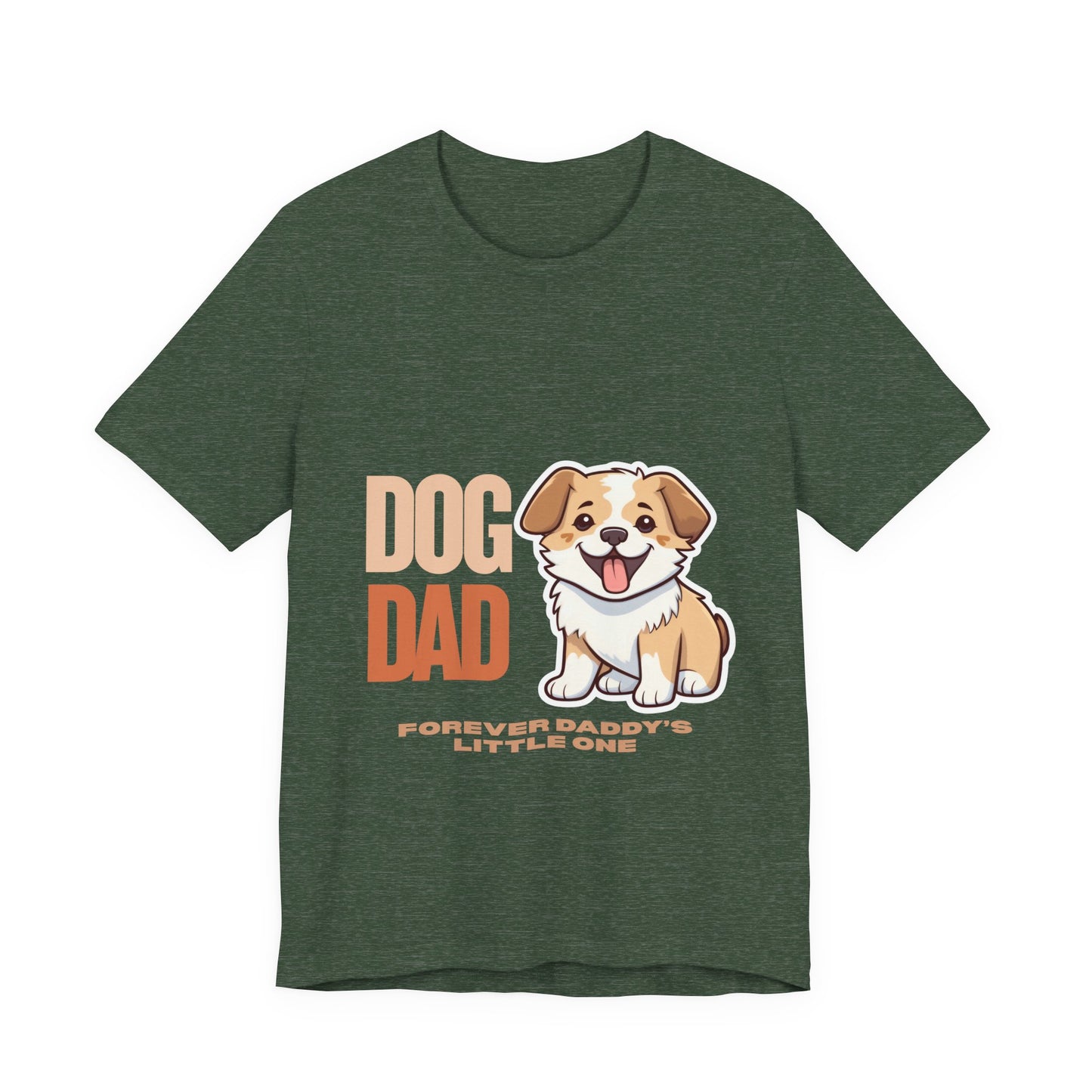 Dog Dad Unisex Tee, Pet Lover Gift, Father's Day Shirt, Funny Dog T-Shirt, Gift for Dog Owners, Cute Animal Apparel