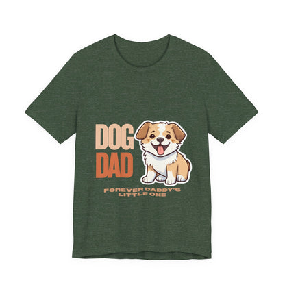 Dog Dad Unisex Tee, Pet Lover Gift, Father's Day Shirt, Funny Dog T-Shirt, Gift for Dog Owners, Cute Animal Apparel