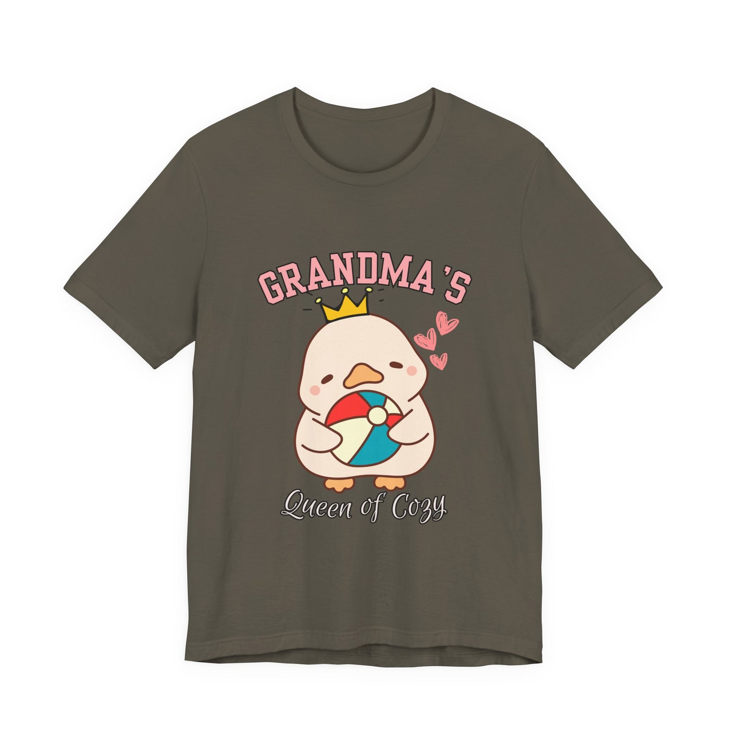 Grandma's Queen of Corgis Tee, Cute Pet Lovers Shirt, Gift for Dog Moms, Unique Grandma Gift, Casual T-Shirt, Fun Animal Tee