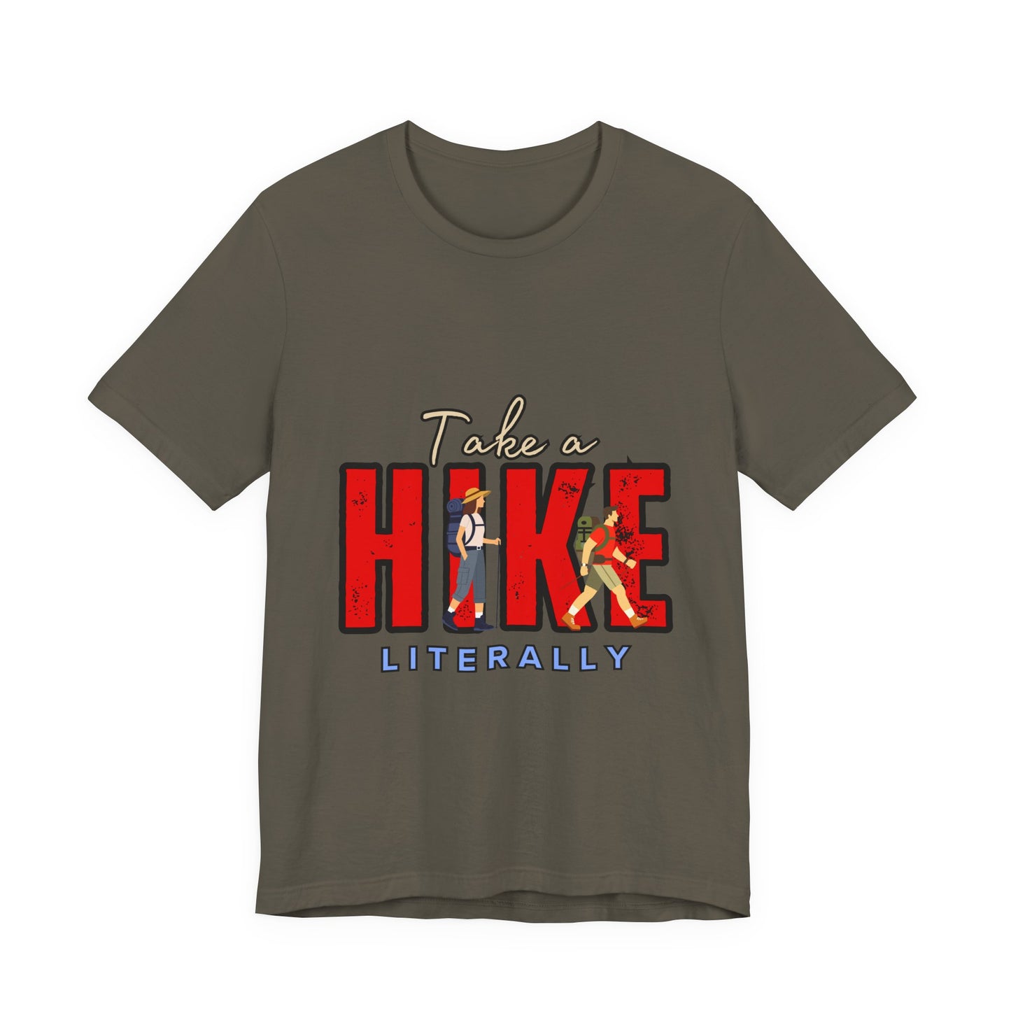Take a Hike Unisex T-Shirt, Hiking Shirt, Adventure Tee, Gift for Outdoor Lovers, Travel Apparel, Nature Walk T-Shirt