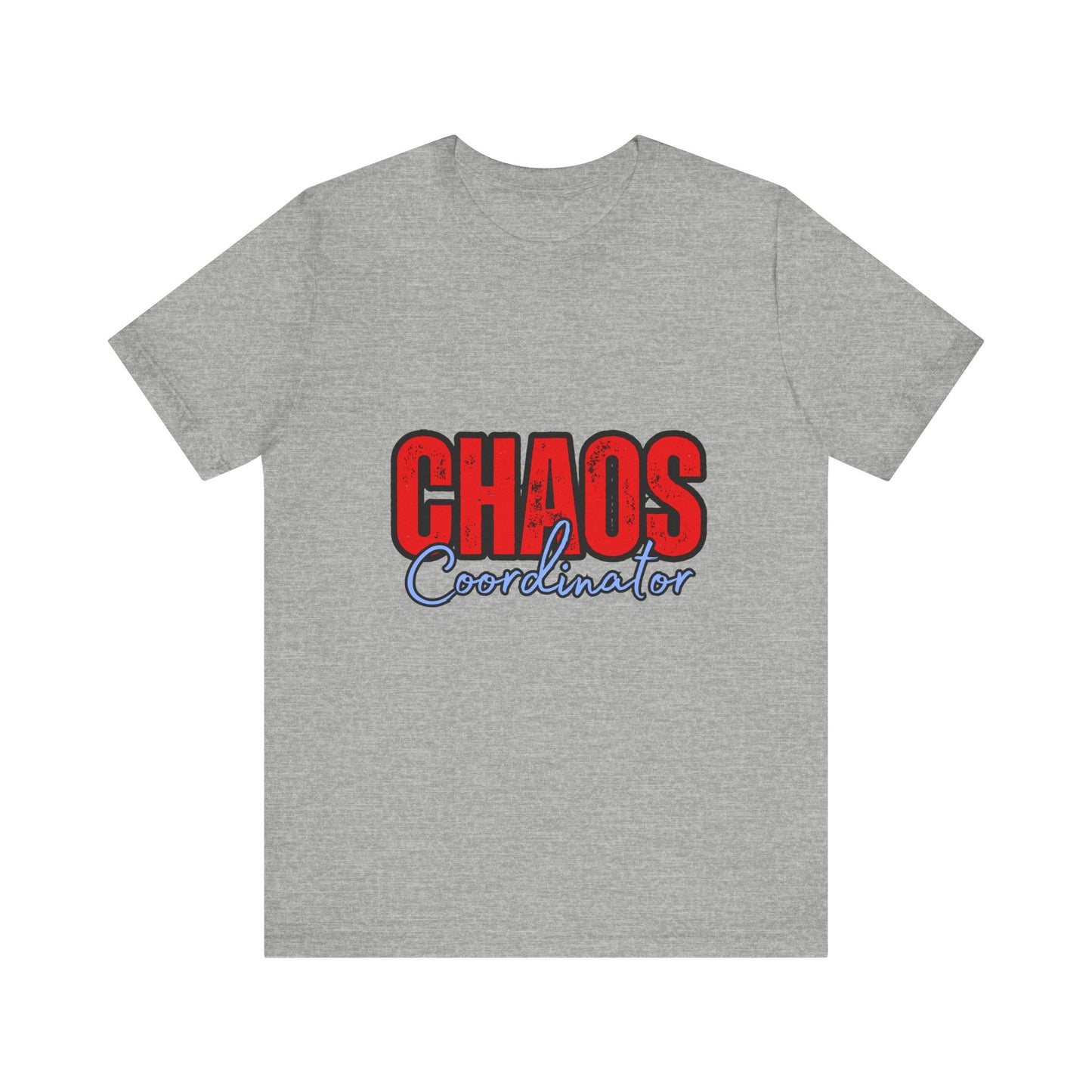 Chaos Coordinator Unisex Jersey Tee | Fun Everyday T-Shirt, Gift for Moms, Family Reunion Wear, Casual Style, Birthday Present