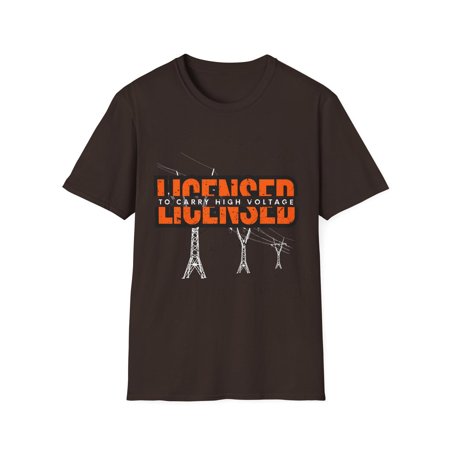 Licensed Electrician Unisex T-Shirt, Casual Wear, Gift for Birthdays, Trendy Electrician Gift, Tradesperson shirt