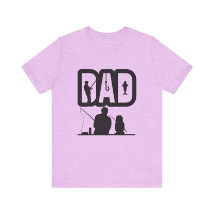 Father and Child Fishing Tee, Perfect Gift for Dads, Fishing Enthusiast Shirt, Father's Day Apparel, Family Bonding Tee
