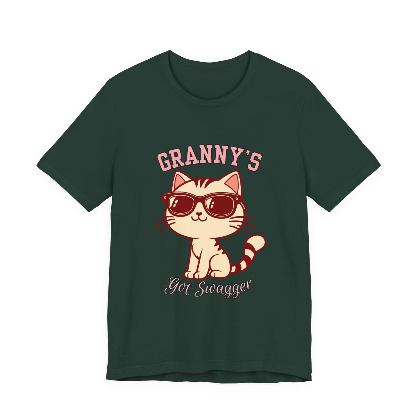 Cool Cat Grandma Tee | Fun Cat Shirt, Gifts for Cat Lovers, Quirky Quote Top, Cat Mom Gift, Casual Wear