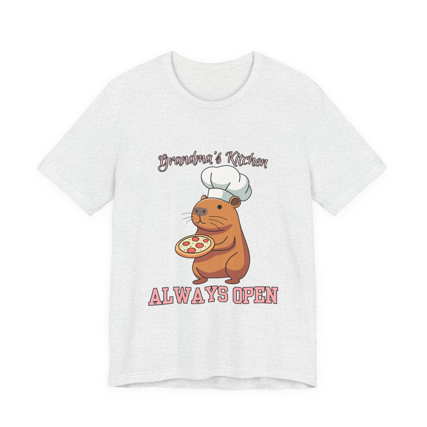 Grandma's Kitchen Unisex Tee | Cute Chef Shirt | Ideal Gift for Food Lovers, Family Gatherings, Birthdays, Home Cooks, Casual Wear