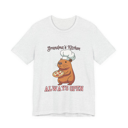 Grandma's Kitchen Unisex Tee | Cute Chef Shirt | Ideal Gift for Food Lovers, Family Gatherings, Birthdays, Home Cooks, Casual Wear