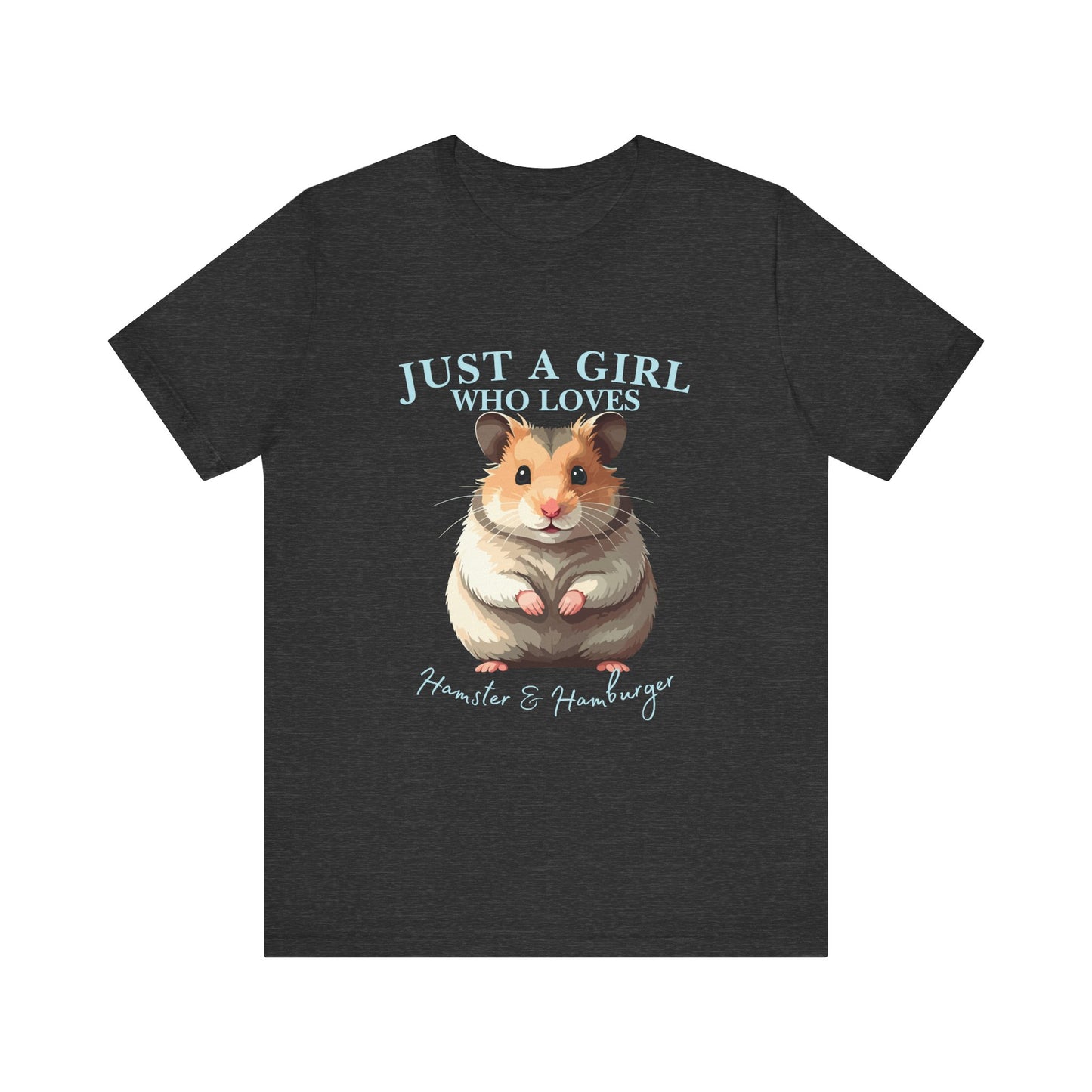 Cute Hamster Lover Tee, Unisex Jersey Short Sleeve Tee, Gifts for Animal Lovers, Pet Owner T-Shirt, Birthday Gift, Hamster Apparel