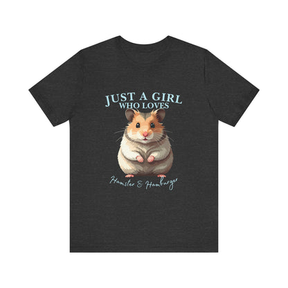 Cute Hamster Lover Tee, Unisex Jersey Short Sleeve Tee, Gifts for Animal Lovers, Pet Owner T-Shirt, Birthday Gift, Hamster Apparel