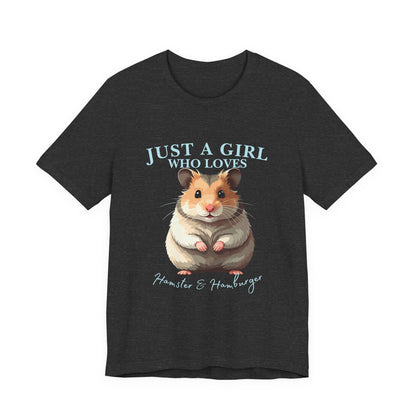 Cute Hamster Lover Tee, Unisex Jersey Short Sleeve Tee, Gifts for Animal Lovers, Pet Owner T-Shirt, Birthday Gift, Hamster Apparel