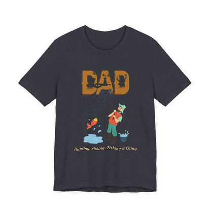 Dad Life Fishing Tee, Perfect for Fathers Day, Outdoor Adventures, Casual Wear, Gift for Dads, Fishing Enthusiasts