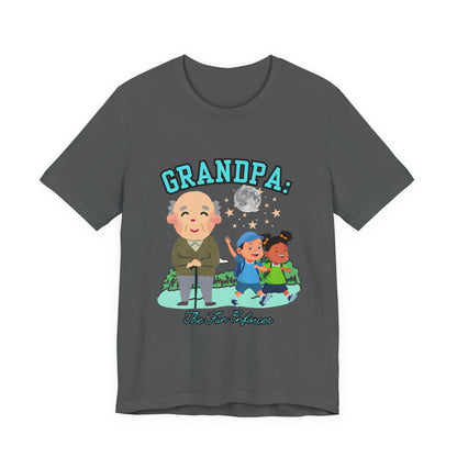 Grandpa's Fun Explorer Tee, Grandfather Gift, Family Reunion Shirt, Cute Kids T-Shirt, Dad Joke Apparel