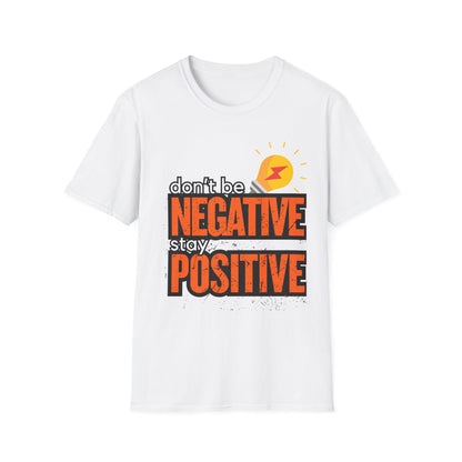 Positive Vibes Unisex T-Shirt, Motivational Quote Tee, Gift for Friends, Casual Wear, Everyday Statement Shirt, Electrician T-shirt