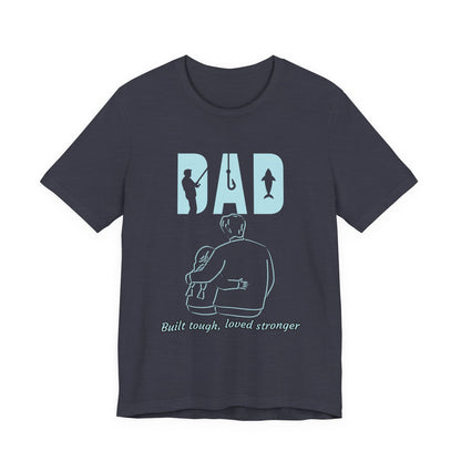 Dad's Love Unisex Tee, Perfect Gift for Father's Day, Birthday, Casualwear, Family Time, Outdoor Adventure