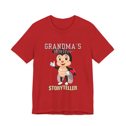 Grandma's Master Storyteller Tee, Unisex Tee, Gift for Grandma, Storyteller Shirt, Children's Storytime Tee, Family Bonding Shirt