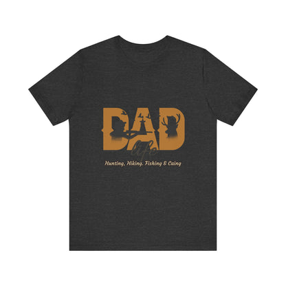 Dad Life Short Sleeve Tee - Celebrate Fatherhood, Gift for Dads, Casual Everyday Wear, Father's Day, Family Gatherings, Outdoor Adventures