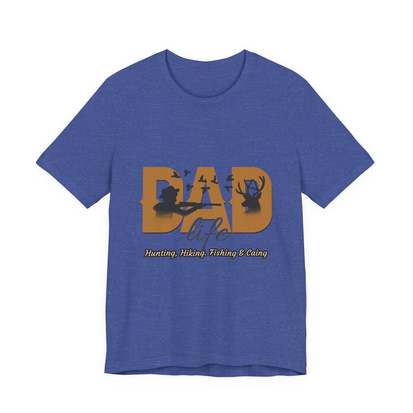 Dad Life Short Sleeve Tee - Celebrate Fatherhood, Gift for Dads, Casual Everyday Wear, Father's Day, Family Gatherings, Outdoor Adventures