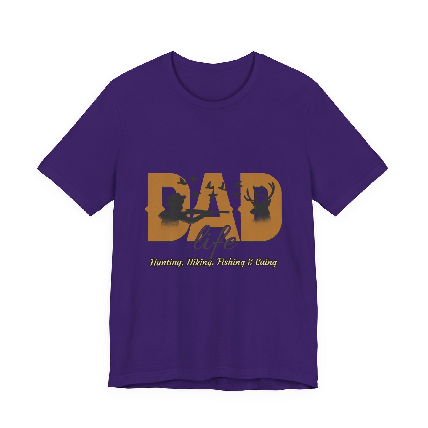 Dad Life Short Sleeve Tee - Celebrate Fatherhood, Gift for Dads, Casual Everyday Wear, Father's Day, Family Gatherings, Outdoor Adventures