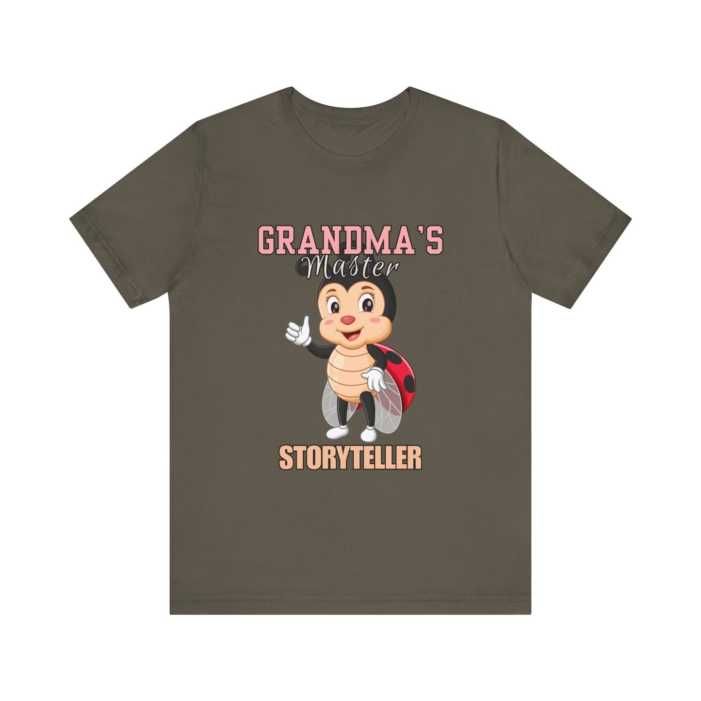 Grandma's Master Storyteller Tee, Unisex Tee, Gift for Grandma, Storyteller Shirt, Children's Storytime Tee, Family Bonding Shirt