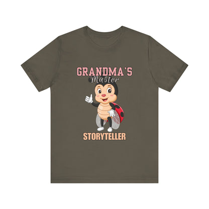 Grandma's Master Storyteller Tee, Unisex Tee, Gift for Grandma, Storyteller Shirt, Children's Storytime Tee, Family Bonding Shirt